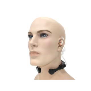 Profi Kehlkopf Security Headset robust KEP33-DP2