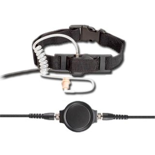 Profi Kehlkopf Security Headset robust KEP34-DP2